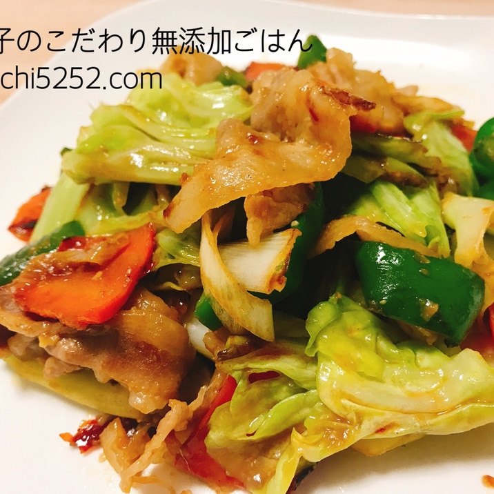 甜麺醤なし!素なしで簡単ホイコーロー